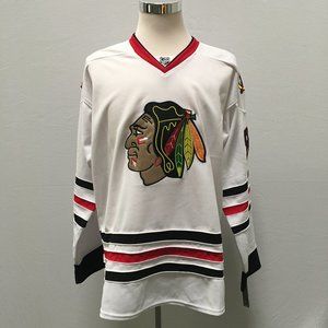 Men's White Chicago Blackhawks Kane Jersey